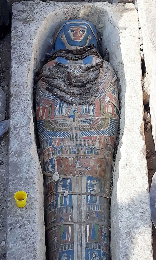 Le sarcophage de l’Égypte antique Le sarcophage de l’Égypte antique - Sputnik Afrique