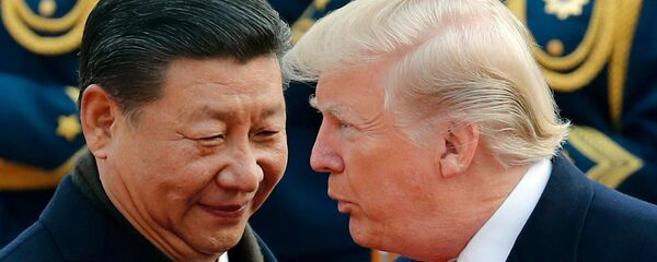  Xi Jinping et Donald Trump - Sputnik Afrique
