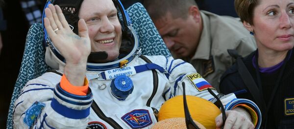 Oleg Artemiev, membre de l’équipage du vaisseau spatial Soyouz MS-08 - Sputnik Afrique