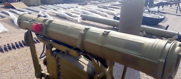 Un dépôt d’armes des terroristes découvert dans le sud de la Syrie - Sputnik Afrique