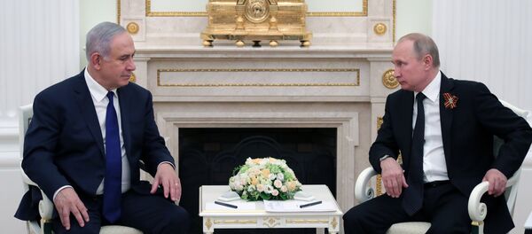 Benjamin Netanyahu et Vladimir Poutine (archives) - Sputnik Afrique