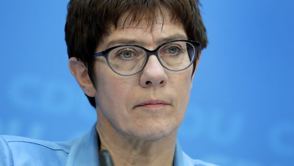 Annegret Kramp-Karrenbauer, nouvelle présidente de la CDU - Sputnik Afrique