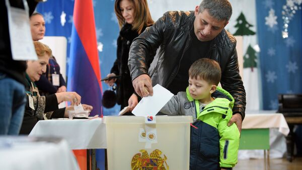 les élections législatives anticipées en Arménie - Sputnik Afrique
