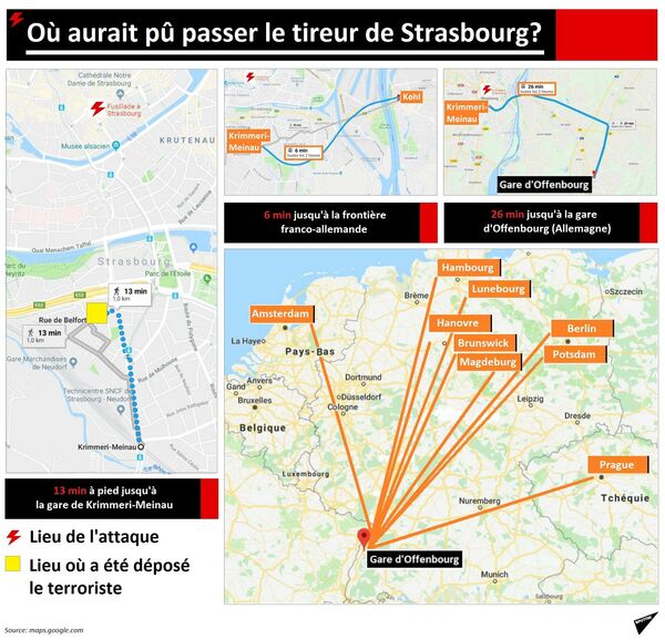 Et si le terroriste de Strasbourg n’était plus en France? - Sputnik Afrique