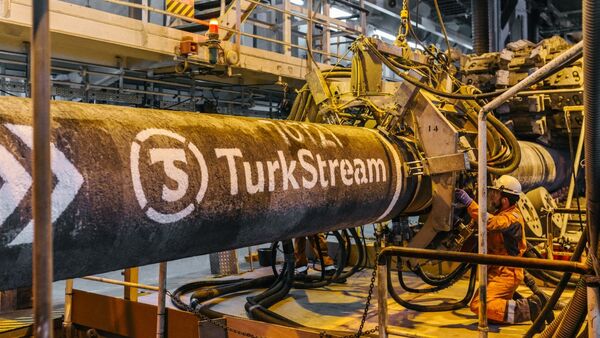 Construction du Turkish Stream - Sputnik Afrique