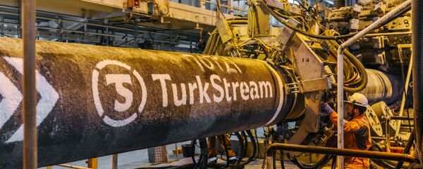 Construction du Turkish Stream Construction du Turkish Stream - Sputnik Afrique