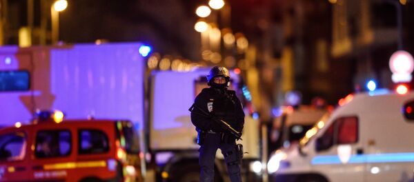 La police dans le quartier de Neudorf, à Strasbourg - Sputnik Afrique