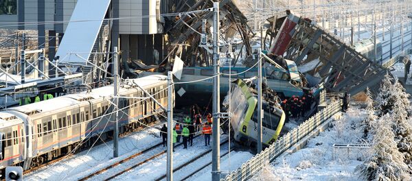 Collision de trains à Ankara - Sputnik Afrique