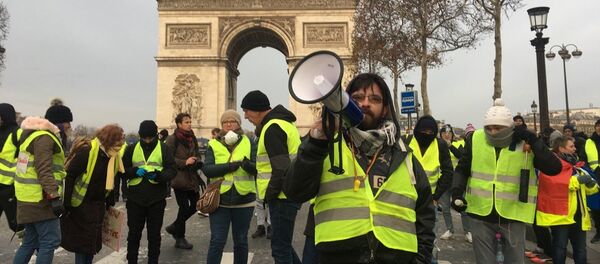 Acte 5 des Gilets jaunes à Paris, le 15 décembre 2018 - Sputnik Afrique