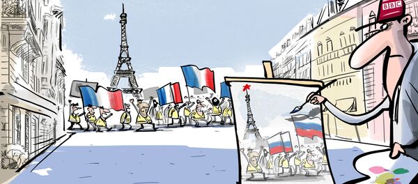 Quand la BBC veut à tout prix trouver une piste russe dans le mouvement des Gilets jaunes - Sputnik Afrique
