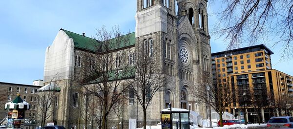 L'église du Très-Saint-Sacrement, à Québec - Sputnik Afrique
