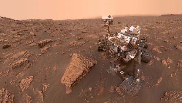 Марсоход Curiosity сделал селфи во время марсианской бури - Sputnik Afrique