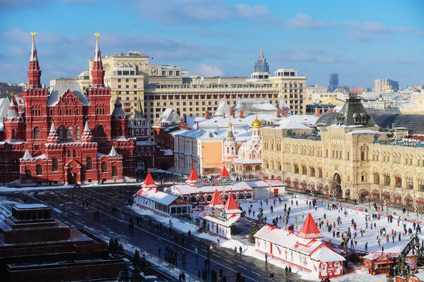La place Rouge à Moscou La place Rouge à Moscou - Sputnik Afrique