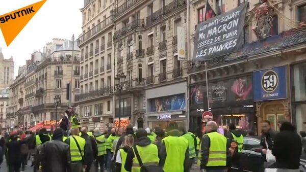 L'acte 6 des Gilets jaunes se poursuit à Paris - Sputnik Afrique