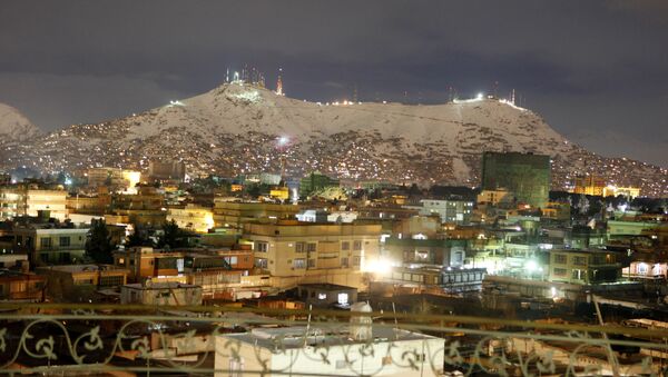 A general view of a neighborhood during the night in Kabul, Afghanistan, Sunday, Feb, 13, 2011 - Sputnik Afrique