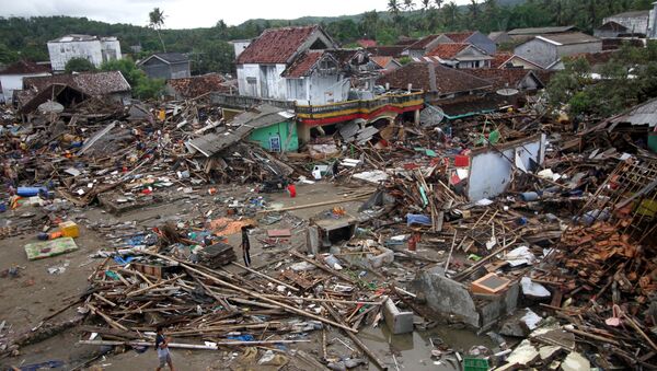 L'Indonésie frappée par un tsunami (décembre 2018) - Sputnik Afrique