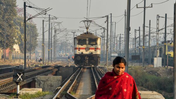 Voie ferrée en Inde - Sputnik Afrique