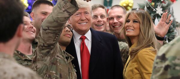 Donald et Melania Trump - Sputnik Afrique