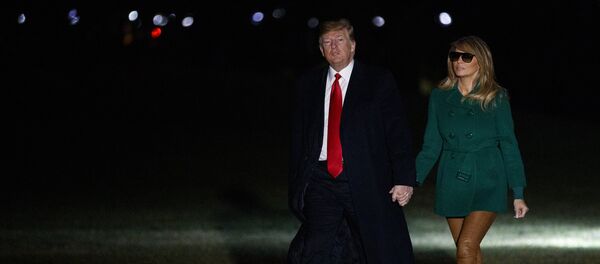 Donald et Melania Trump - Sputnik Afrique