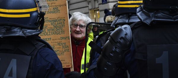 Manifestation des Gilets jaunes le 29 décembre 2018 - Sputnik Afrique