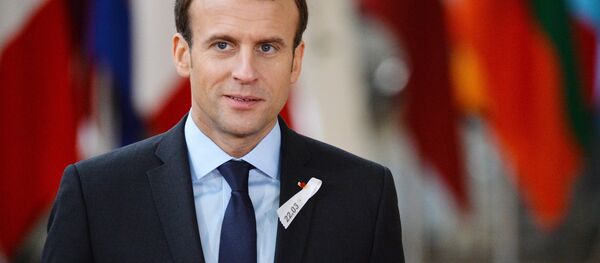 Der französische Präsident Emmanuel Macron (Archivbild) - Sputnik Afrique