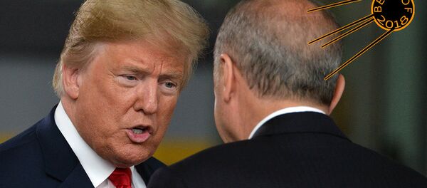 Donald Trump et Recep Tayyip Erdogan - Sputnik Afrique