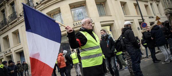 Des gilets jaunes - Sputnik Afrique