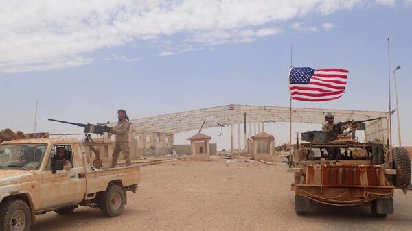 Al-Tanf, base militaire des États-Unis en Syrie - Sputnik Afrique