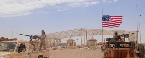 Al-Tanf, base militaire des États-Unis en Syrie - Sputnik Afrique