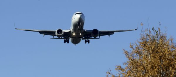 Turkish Airlines Airbus A330 aircraft approaches Riga International airport, Latvia, October 28, 2015 - Sputnik Afrique