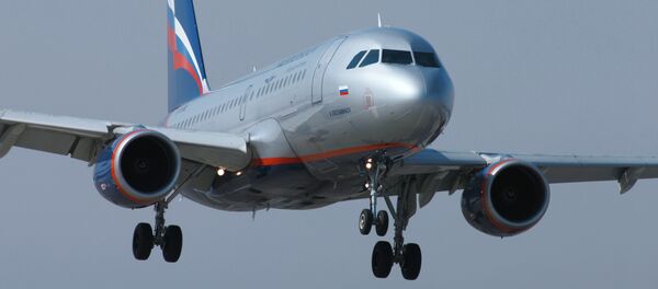 An Aeroflot Airlines Airbus A320 passenger airliner An Aeroflot Airlines Airbus A320 passenger airliner - Sputnik Afrique
