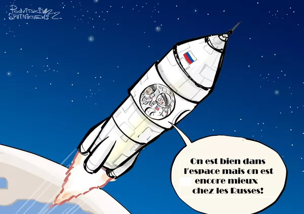 Les Américains préfèrent voler à bord de vaisseaux spatiaux russes Les Américains préfèrent voler à bord de vaisseaux spatiaux russes - Sputnik Afrique