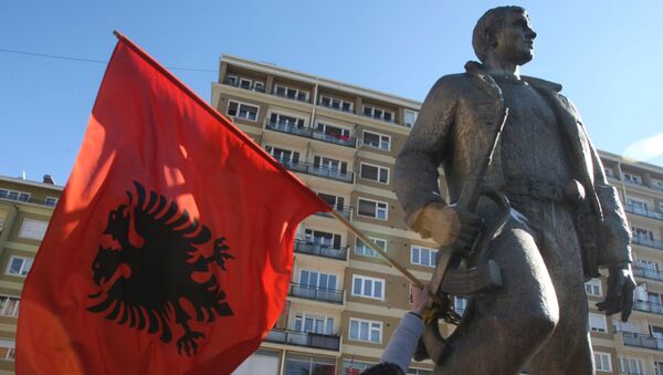 L'OTAN ne quittera pas le Kosovo (Rasmussen) - Sputnik Afrique