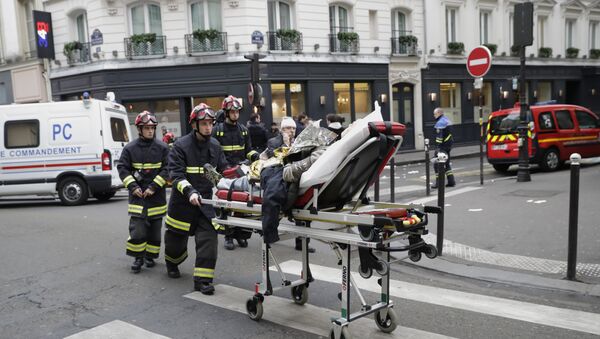 Opération de sauvetage après une explosion rue de Trévise, à Paris - Sputnik Afrique