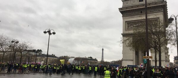 Acte 9 de la mobilisation des Gilets jaunes à Paris - Sputnik Afrique