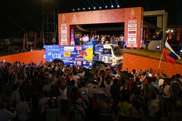 KAMAZ-Master au rallye-marathon Dakar au Pérou - Sputnik Afrique