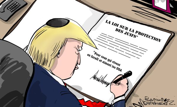 Trump en croisade contre l’antisémitisme sur le Vieux Continent Trump en croisade contre l’antisémitisme sur le Vieux Continent - Sputnik Afrique