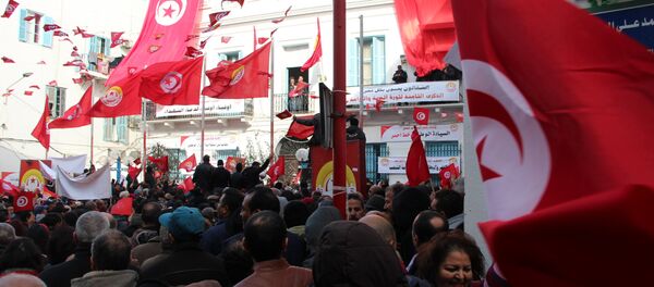 Les Tunisiens célèbrent les 8 ans de la Révolution - Sputnik Afrique