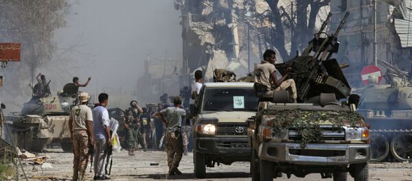 Des membres de l'Armée nationale libyenne (ANL) à Benghazi (archive photo) - Sputnik Afrique