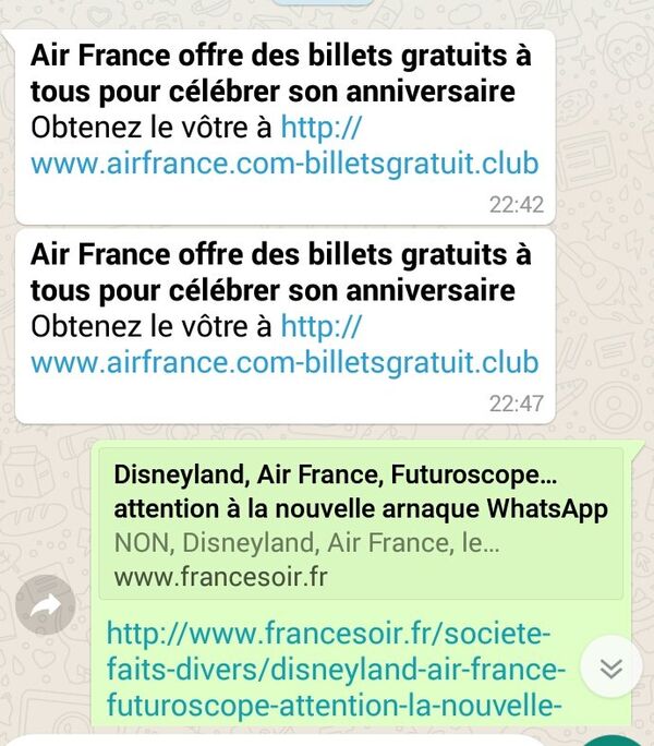 Exemple d'arnaque - Sputnik Afrique