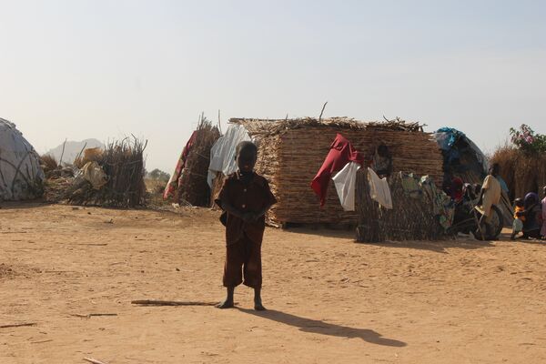 Dans un camp des déplacés Mémé, Extrême-Nord du Cameroun Dans un camp des déplacés Mémé, Extrême-Nord du Cameroun - Sputnik Afrique