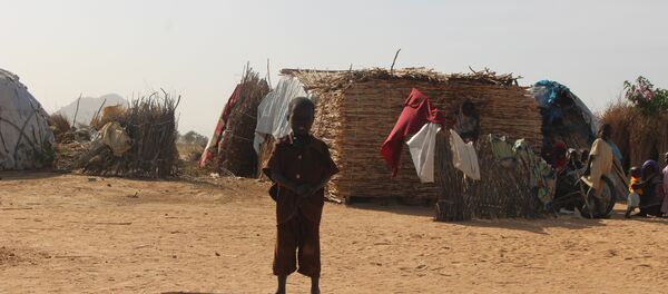 Dans un camp des déplacés Mémé, Extrême-Nord du Cameroun - Sputnik Afrique