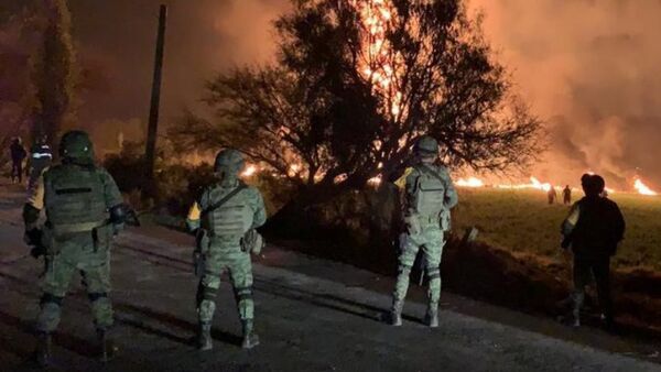 Explosion d'un oléoduc au Mexique - Sputnik Afrique