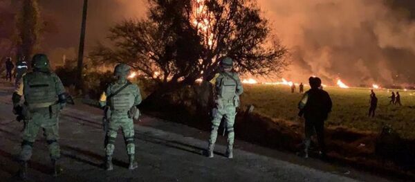 Explosion d'un oléoduc au Mexique Explosion d'un oléoduc au Mexique - Sputnik Afrique