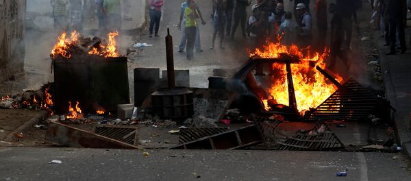 Protestations au Caracas - Sputnik Afrique