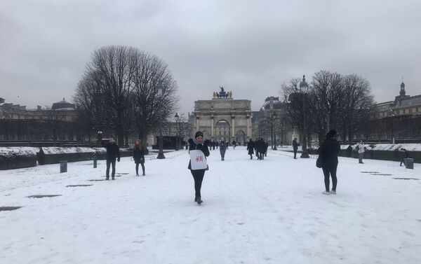 Neige à Paris, 22 janvier 2019 - Sputnik Afrique