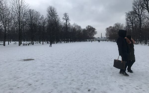 Neige à Paris, 22 janvier 2019 - Sputnik Afrique