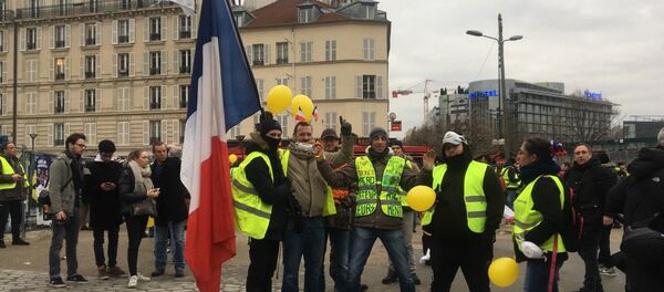 Acte 9: Gilets jaunes à Paris le 12 janvier 2019 - Sputnik Afrique