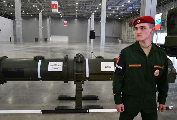 Le missile 9М729 présenté en Russie - Sputnik Afrique