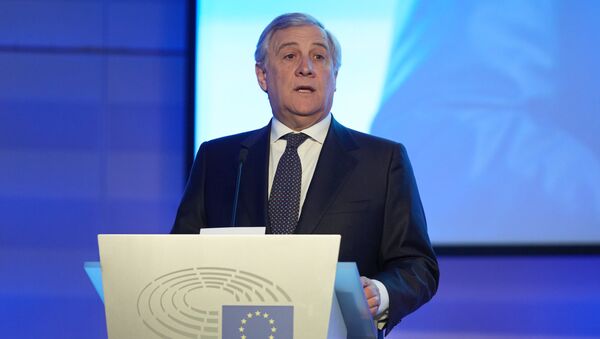 Antonio Tajani, président du Parlement européen - Sputnik Afrique